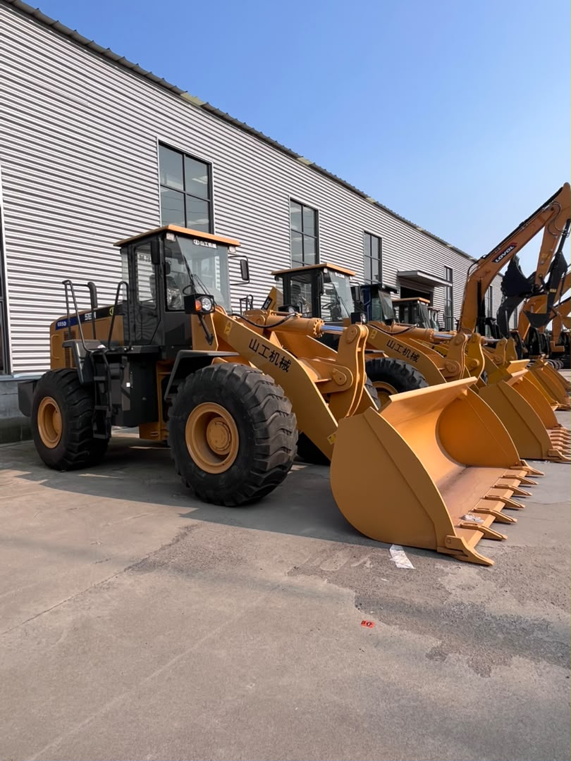Construction machinery ready for quotation